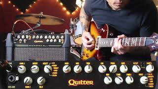 Quilter Mach 2 8 inch  Creamy Blues played on a Paul Reed Smith [upl. by Bunde882]