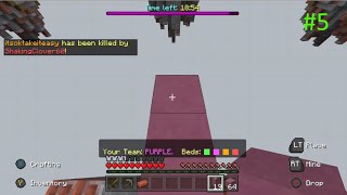 Lifeboat Bedwars Part 5 Minecraft Xbox [upl. by Ennaeilsel237]