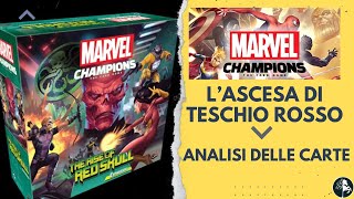 LAscesa di Teschio Rosso Analisi delle Carte  Marvel Champions LCG [upl. by Gan]