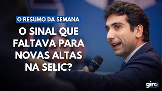 SURPRESA COM O PIB é o sinal que faltava para novas ALTAS NA SELIC O RESUMO da semana [upl. by Anivas]