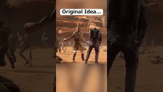 Jango Fetts ORIGINAL Death Scene Is This BETTER starwars jangofett macewindu shorts [upl. by Junie132]