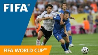 Germany 02 Italy AET  2006 World Cup  Match Highlights [upl. by Elleoj]