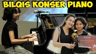 BILQIS NANGIS SETELAH KONSER PIANO [upl. by Warenne520]