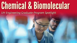 Chemical amp Biomolecular Engineering  UH Engineering Graduate Program Spotlight [upl. by Sletten]