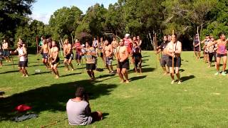 Mass Iwi Practice held at Pukehinahina Tauranga 6th April 2014 [upl. by Fraase]