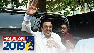 Reelectionist Manila Mayor Joseph Estrada casts vote  Halalan 2019 [upl. by Hassin]