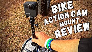 BikeMotorcycle Action Camera Accessories Mount Kit  Review [upl. by Juliette573]