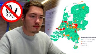 VUURWERKVERBOD IN NEDERLAND 2022 [upl. by Tse]