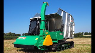 Loglogic Softrak 120 Heather Harvesting for biomass to bioenergy conversion [upl. by Atineg278]