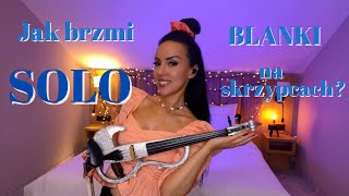 SOLO  BLANKA  skrzypce elektryczne Agnieszka Flis  cover Poland 🇵🇱 Eurovision 2023 [upl. by Aihsetan]