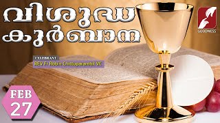 HOLY MASS LIVE 6 AM27 FEB 2024Fr Robin Chittuparambil VCMALAYALAM QURBANATODAY MASSGOODNESS TV [upl. by Amsirhc]