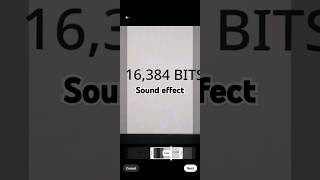 16384 bits sound effect [upl. by Atinaujnas82]