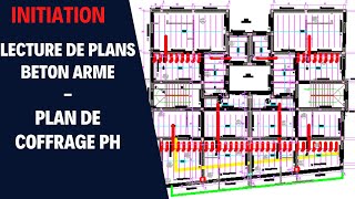 Lecture de plans Béton Armé Plancher Haut [upl. by Philbert]