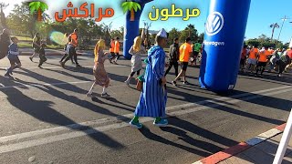 Marathon international de Marrakech 42195 km [upl. by Lamont]