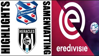 Heracles Almelo 21 SC Heerenveen Samenvatting  Highlights  Eredivisie 20242025 [upl. by Lauber887]