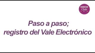 Paso a paso para registrarte y consultar el saldo de tus Vales Electronicos en Sodexo Club [upl. by Arodoeht]