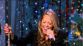 Mariah Carey  Oh Holy Night Live ABC Christmas Special 2010 [upl. by Margi990]