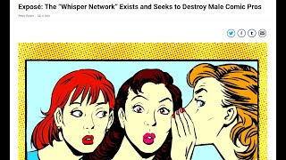 The Comic Book “Whisper Network” Exists and Seeks to Destroy Male Comics Pros [upl. by Maise]