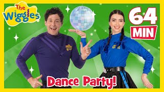 Kids Dance Party 🎉 Fun 1 Hour Dancing Extravaganza with The Wiggles🕺💃 [upl. by Legir]