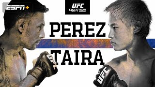 UFC VEGAS 93 PEREZ vs TAIRA  Análisis y predicciones [upl. by Mack]