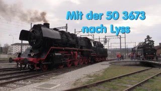 Br 50 Fahrt nach Lyss [upl. by Yasnyl489]