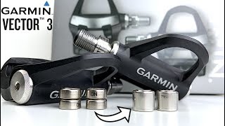 Garmin VECTOR 3 Power Meter Alternative Battery Install CR13N [upl. by Edea]