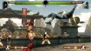 MK9  Skarlet amp Sektor Tag Combos [upl. by Harrington]