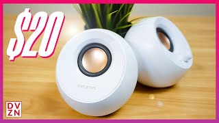 Creative Pebble Speakers  Best Budget Desktop Speakers [upl. by Elacsap]