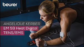 Angelique Kerber x Beurer Digital TENSEMS EM 59 Heat [upl. by Sansbury]