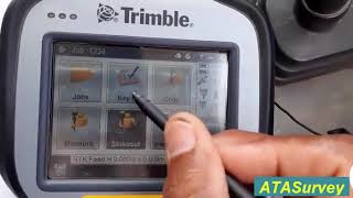 How to Use Stackout functions of Trimble GPS R8s [upl. by Sakul]