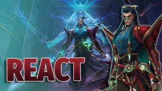 REACT DAS NOVAS SKINS FIEND QUELLER DO WILD RIFT [upl. by Tisbee]