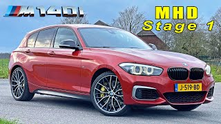 BMW M140i MHD Stage 1  REVIEW on AUTOBAHN [upl. by Shuler172]