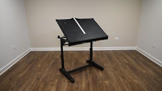 Height Adjustable Drawing and Drafting Table  Stand Up Desk Store [upl. by Carissa]