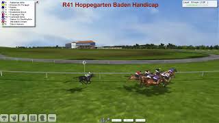 FR WK9 R41 Hoppegarten Baden Handicap [upl. by Yrrol]