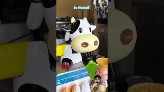 ICE CREAM RASA VANILA BUATAN SAPI ⁉️ humozii icecream food dessert [upl. by Siddon]