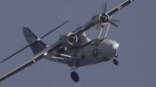 PBY Catalina display  Festa al Cel Barcelona Airshow 2010 [upl. by Dwight]