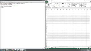 1  Python and Excel using win32com  Hello World [upl. by Minda]