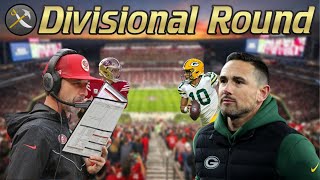 Divisional Round Predictions amp 49ers vs Packers Preview [upl. by Eidnas472]