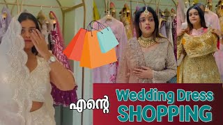 എന്റെ WEDDING DRESS PURCHASE🛍️Wedding SeriesAsla Marley Laamj ❤️ [upl. by Kwasi131]