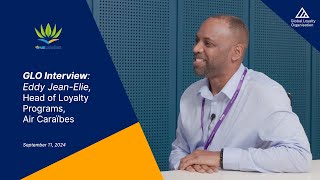 GLO Interview Eddy JeanEllie Head of Loyalty Air Caraibes  4 programs network amp plans trailer [upl. by Behlke]