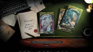 Lemony Snickets A Series of Unfortunate Events Book Series Animation Promo [upl. by Atterys]