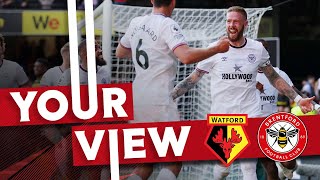 PONTUS JANSSONS MAGIC 🎩 Your View of Brentfords Premier League win at Watford [upl. by Alorac777]