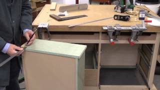 Mobile Bench Project  How to make simple drawers  Part 2 [upl. by Russom]