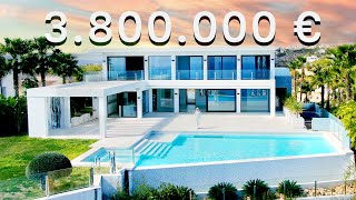 Mr Saxobeat Exploring the 3800000€ FIRST LINE Mediterranean Luxury Villa with Sea Views SPAIN [upl. by Alexia133]