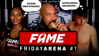 DOBIJAMY KALORIE na FAME FRIDAY ARENA 👊  Relacja z Jaglakiem 🎥 Dubiel Lizi Medusa Boxdel [upl. by Atinreb]