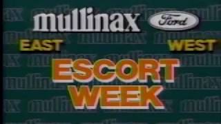 Mullinax Ford Escort Week  1986 [upl. by Vincent]