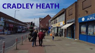 Cradley Heath High Street Walkthrough 2023 [upl. by Anavoig882]