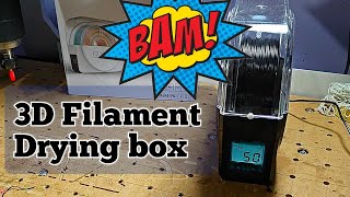 How to dry PLA filament  SUNLU Filament Dryer Box for 3D Printer pla 3dprinting [upl. by Elttil]