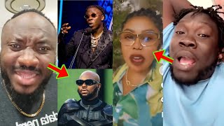 Afia Schwar Showboy DKB Reacted To TGMA Artist Of The Year Which Stonebwoy Won [upl. by Naimaj544]