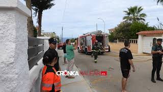 Alarma al declararse un incendio en un chalet de Badia Gran Llucmajor [upl. by Snashall]